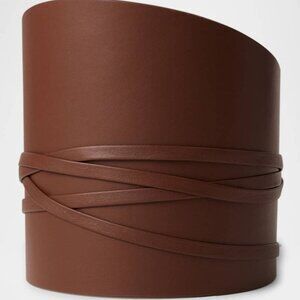NWT Déhanche Undone Leather Corset